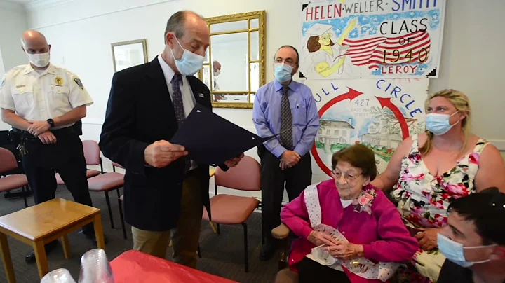 Helen Smith turns 100 at the Manor House