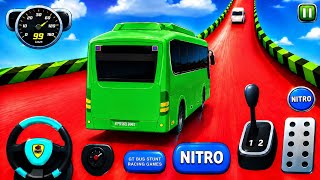 🚌🔥 Bus Mega Ramp Stunt King ⚡ Extreme Sky Driving Challenge 🚀 Android Gameplay screenshot 5
