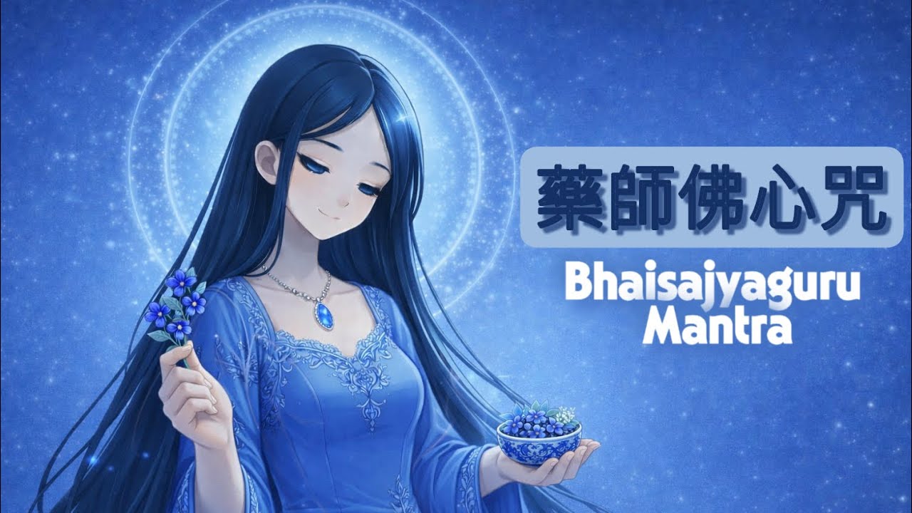 光正在療癒著你✨藥師佛心咒🌿撫平創傷｜消災延壽｜身心安頓｜Bhaisajyaguru Mantra｜Medicine Buddha｜薬師如来真言｜약사여래진언