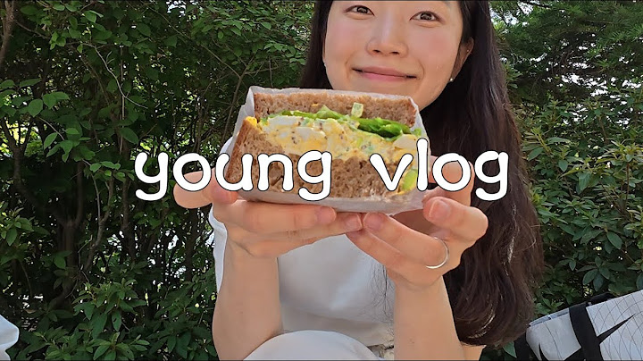 vlog. 직접 만든 샌드위치 도시락 + 호암미술관 정원 피크닉