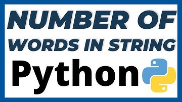 Python program to count number of words in a string tutorial