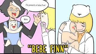 Adoptando a Bebe Finn Fandub Latino #fionnaandcake