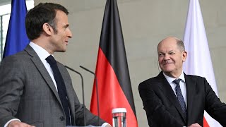 Deutsch-französischer Ministerrat: Pressekonferenz mit Olaf Scholz und Emmanuel Macron