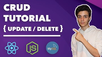 Beginners CRUD Tutorial / Update and Delete - ReactJS, MySQL, NodeJS