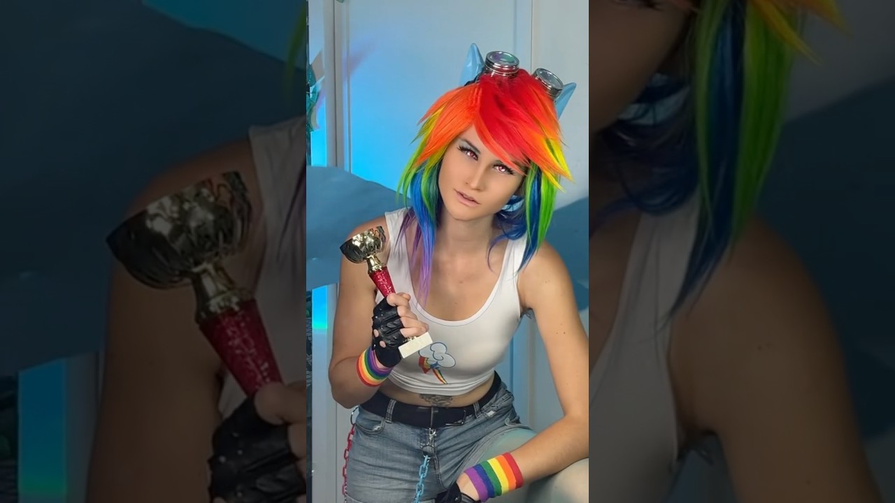 Rainbow Dash she is so cool ✌️ #cosplay