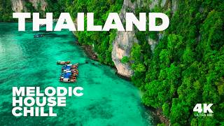 Thailand Sunrise Ocean Therapy | James Bond Island & Phang Nga Bay | Epic Aerial Views for Your TV
