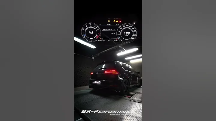Golf 7R + #milltek exhaust / Stage 1: 381Hp-500Nm by #brperformance /#golf7r #golfgti #golf7 #shorts
