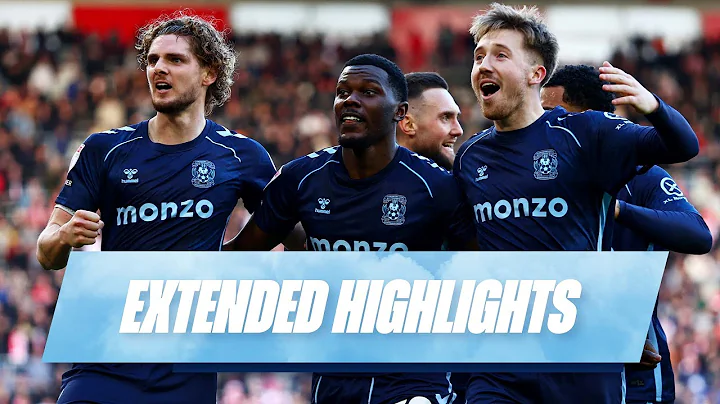 EXTENDED HIGHLIGHTS ▶️ | Southampton v Coventry City | Sky Bet Championship 2025/26 🏆