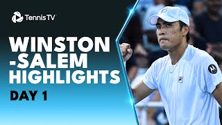 Nakashima Battles Kubler; Michelsen, Zhang & Ivashka in Action | Winston-Salem 2023 Day 1 Highlights