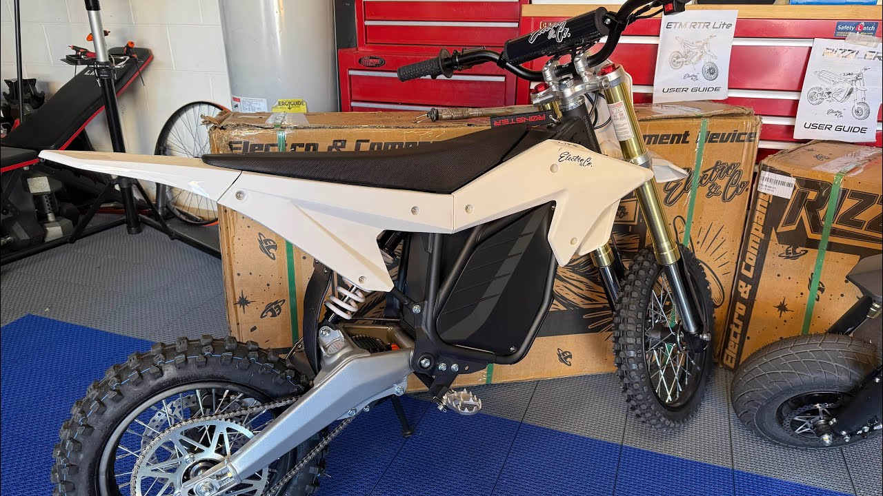 ETM RTR Lite - Unboxing | Basic Build | #rtr #ebike #wheelie #pitbike # ...