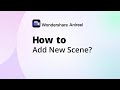 Anireel tutorials how to add new scene