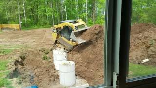 new septic system part 10 starting to build the mound part 2