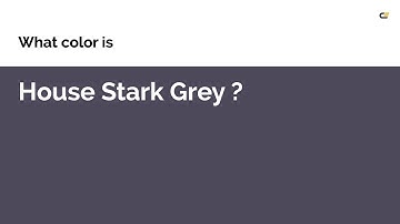House Stark Grey color #4d495b hex color - Violet color - Warm color 4d495b
