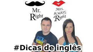 Dicas de inglês #06: Diferenças entre Mr. Mrs. Miss. Ms.