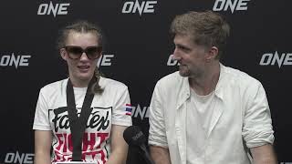 ONE Fight Night 22: Post-fight interview with Smilla Sundell