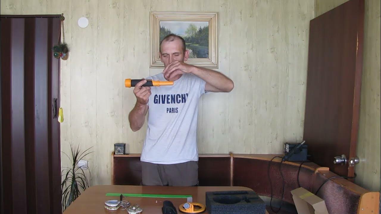 Подводный металлоискатель 2 в 1, индукционный точечный - YouTube