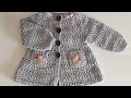 Crochet #16 How to crochet a girls coat / PART 1