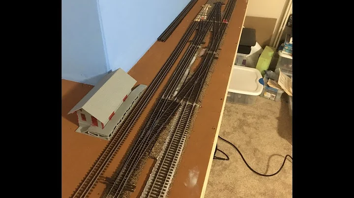 Building Our New HO Layout-Part 28-More Track Laid and Custom Built Switches