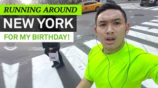 RUNNING AROUND NEW YORK FOR MY BIRTHDAY!! - VLOGMAS DAY 6 - ohitsROME