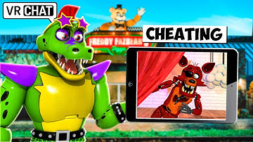 Using SECURITY CAMERAS To CHEAT In HIDE And SEEK (FNAF MOVIE SET)