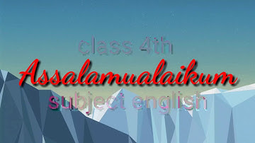 Class 4th subject english topic poem against idleness and mischief PART 3