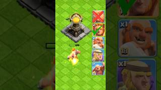 All Giant vs Light Beam 🔥. #cocshorts #coc #clashofclans #subscribe #games screenshot 4