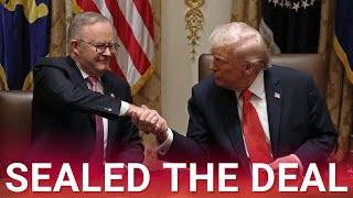 Trump signs landmark $8.5b critical minerals deal with Australia