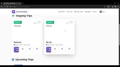 Hackathon Project Showcase: GlobeTrotter – Travel Smarter, Explore Better