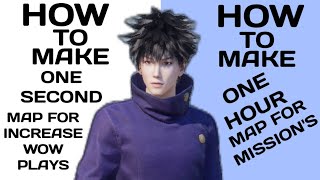HOW TO MAKE 1 SEC & 1 HOUR WOW MAP IN JUST 1 SEC