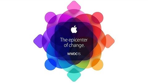 Apple WWDC 2015 Live Stream