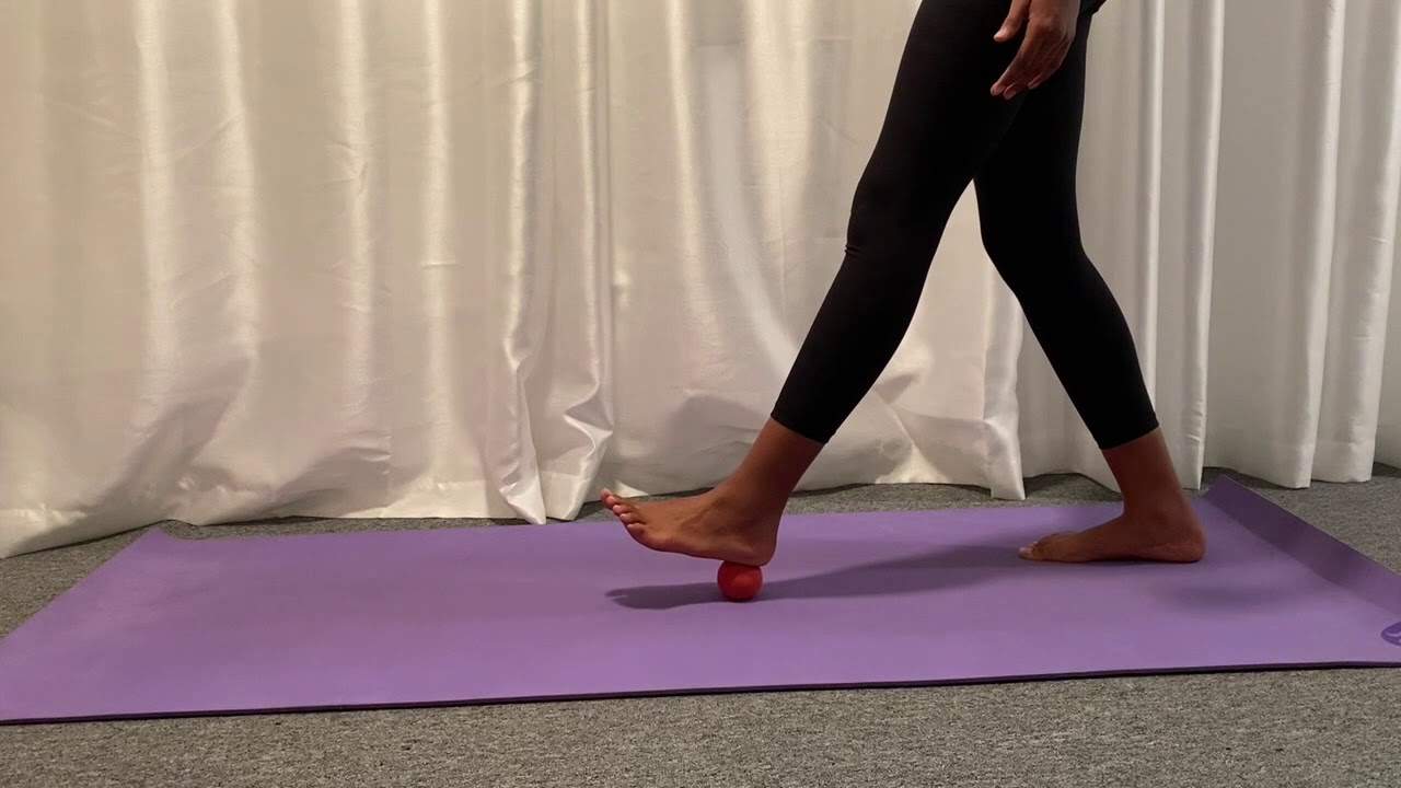 Lacrosse Ball for Foot Pain and Tension Vida Wellness Boutique YouTube
