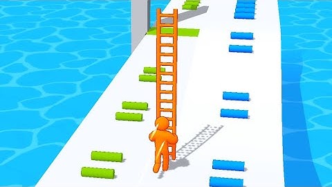 Ladder Master Color Run - All Levels Gameplay Android, iOS