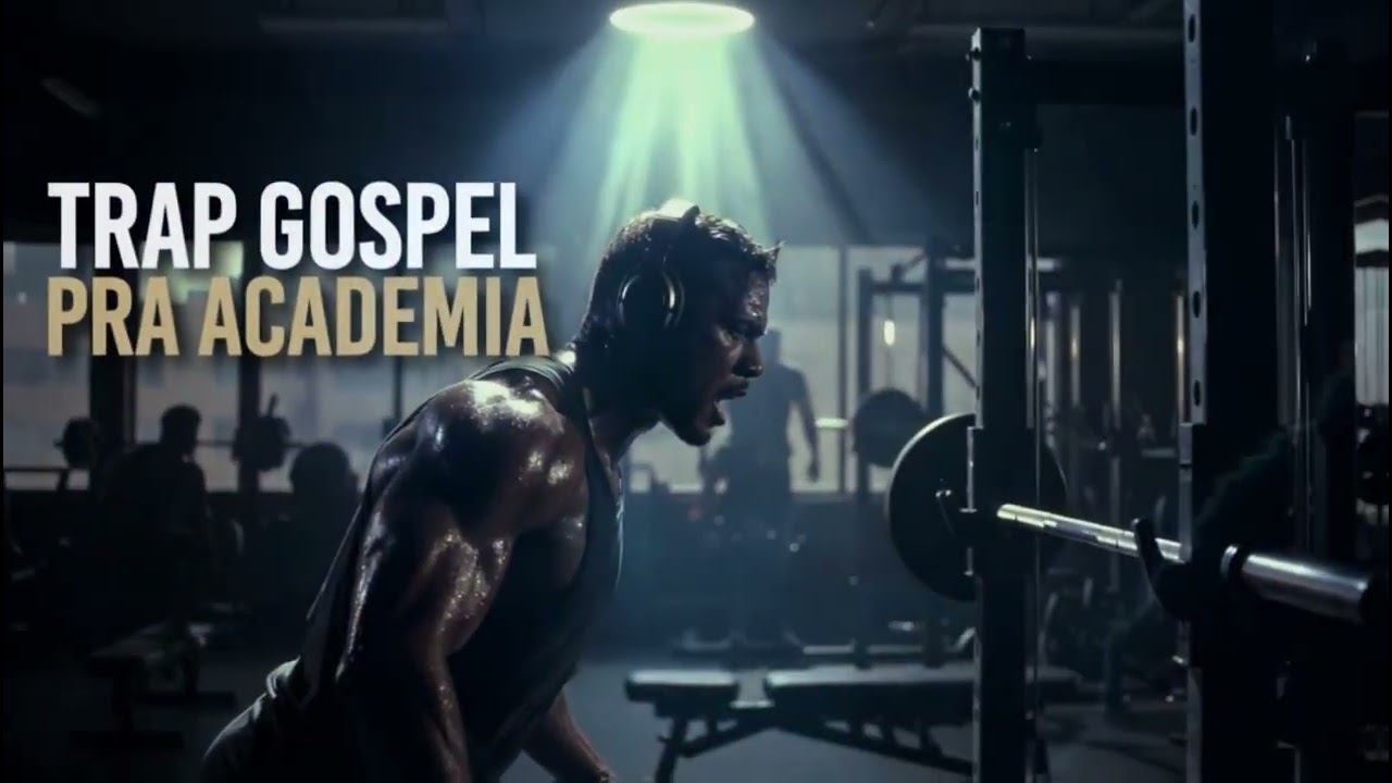 TRAP GOSPEL PRA ACADEMIA 💪🔥 | Treine com Fé, Foco e Disciplina