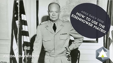 Agile Daily Dose: How to Use the Eisenhower Matrix