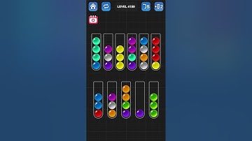 Ball Sort Puzzle by Guru Game: Levels 4186, 4187, 4188, 4189, 4190