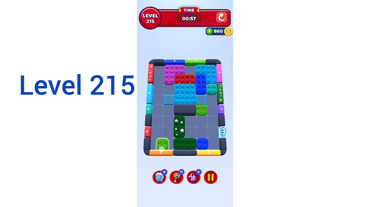 Color Block Jam Level 215 Walkthrough