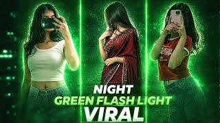 Viral Night Green Flash Light Glow Gemini AI Prompt 🔥 | trending gemini ai prompt edit tutorial  screenshot 4