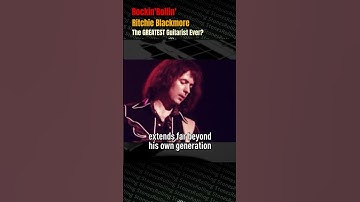 Ep6. Ritchie Blackmore: The Greatest GUITARIST Ever?
