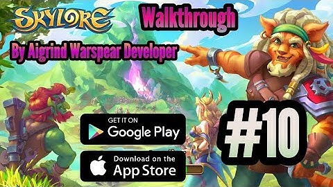 Skylore Android/iOS Gameplay Walkthrough || How To Level 8 To Level 9 || MMORPG Open World #10