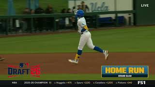 2026 MLB Draft: Roch Cholowsky grand slam vs TCU