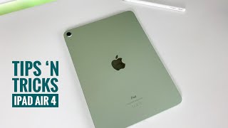 Tips & Tricks For The iPad Air 4