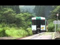JR陸羽東線の堺田駅と駅前の分水嶺 の動画、YouTube動画。