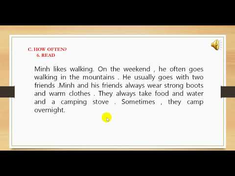 4/2020 -Đợt 3 - English Grade 6 - Read - Unit 12