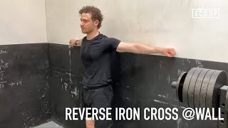 Reverse Iron Cross at Wall