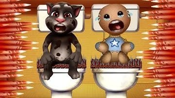 Kick the Buddy vs My Talking Tom 2 Android Gameplay Walkthrough Part 2 | Crazy Machines