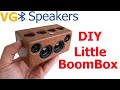 DIY Little Bluetooth BoomBox Homemade Speaker
