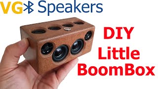 DIY Little Bluetooth BoomBox Homemade Speaker