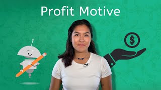 Profit Motive - Economics for Teens!