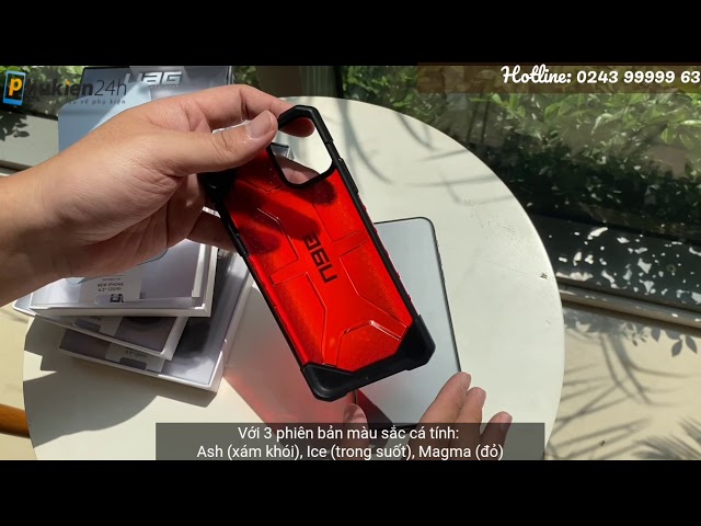 Ốp lưng Iphone 11 Pro Max UAG Plasma (Ash, Ice & Magma)