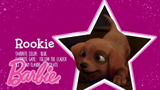Meet Stacie’s Puppy, Rookie! | Barbie \& Her Sisters in a Puppy Chase | @Barbie